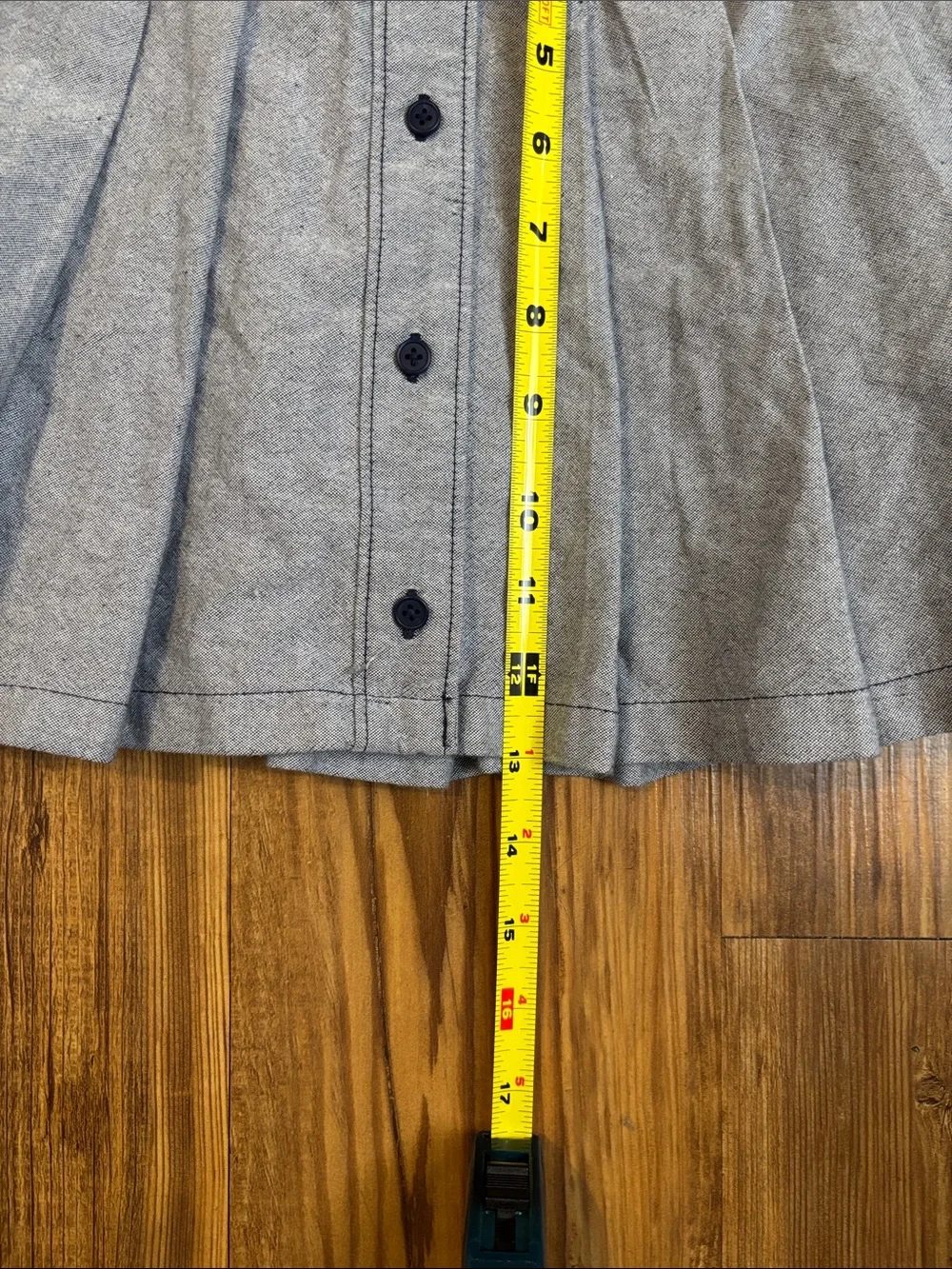 Offline by Aerie Pleated Women's Athletic Skirt in Light Heather Gray